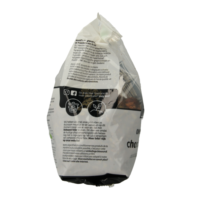 Ovengebakken mix chocolade en amandel bio 400 Gram