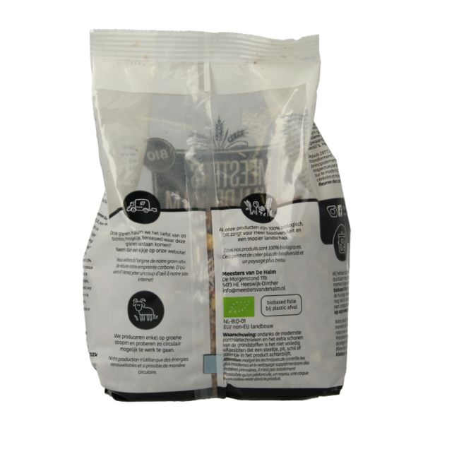 Organic oven-baked chocolate and almond mix 400g