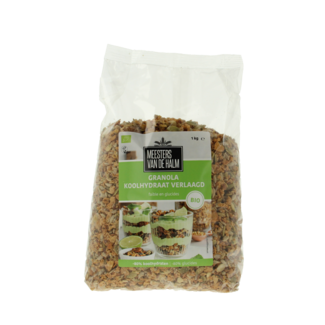 De Halm Granola carbohydrate reduced organic 1 Kilogram