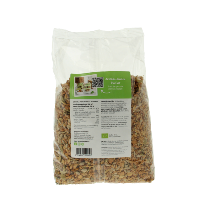 Granola baja en carbohidratos bio 1 Kilogramo