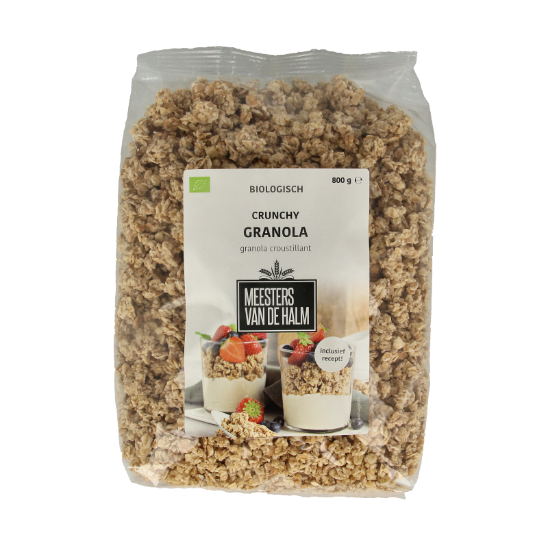 De Halm Granola bio 800 Gram