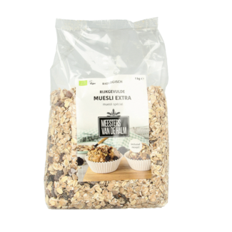 De Halm Muesli extra bio 1 Kilogram
