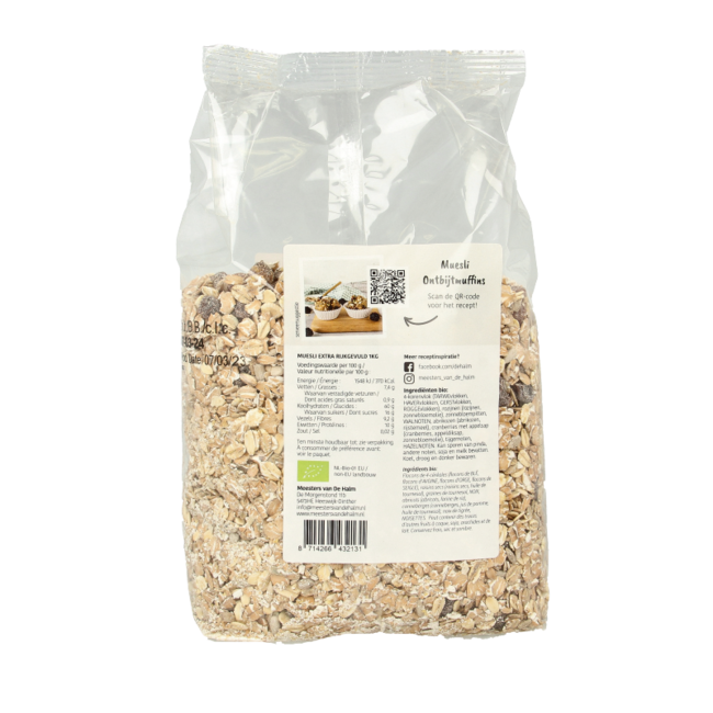Muesli extra organic 1 Kilogram