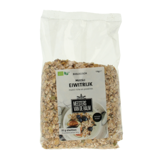 De Halm Muesli protein-rich recovery after sport organic 1 Kilogram