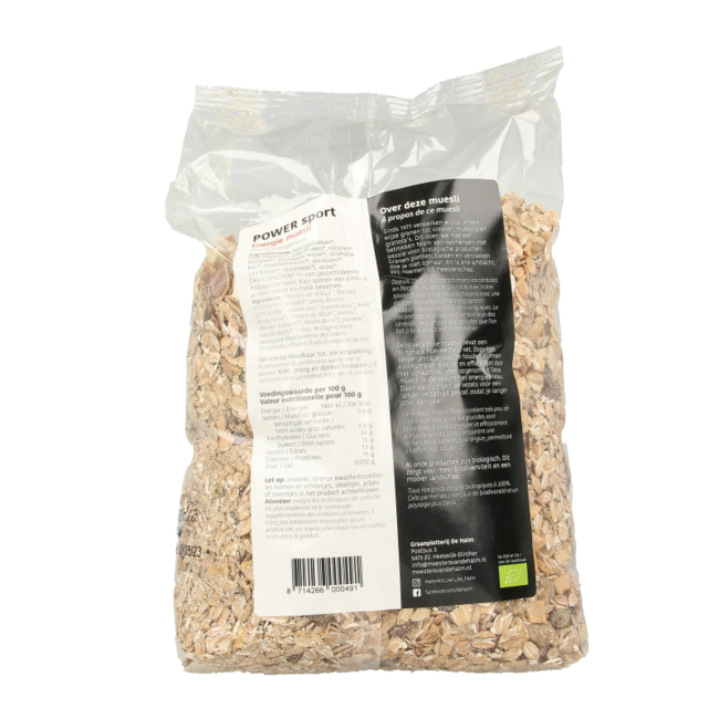 Organic energy power sport muesli 1 Kilogram