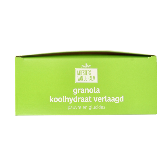 Granola biologica a ridotto contenuto di carboidrati 350 Grammi