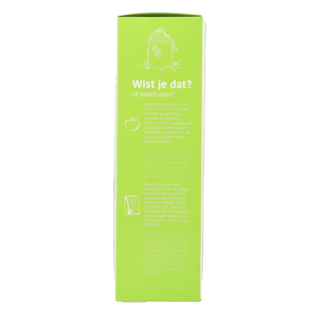 Granola o obniżonej zawartości węglowodanów bio 350 Gram