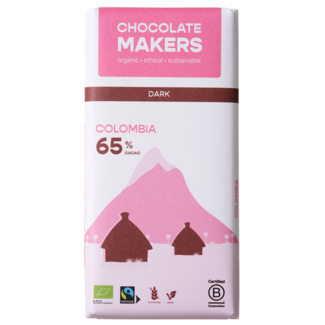 Chocolatemakers Pure Love Riegel 65 % Zartbitter Fairtrade Bio 80 Gramm