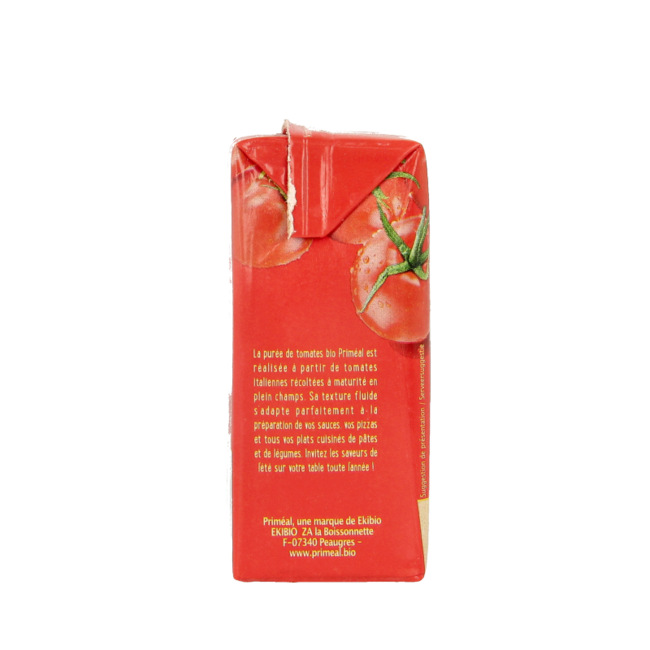 Organic tomato puree passata 200 Gram