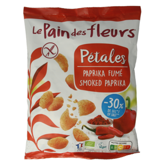 Pain Des Fleurs Chips paprika senza glutine bio 75 Grammi