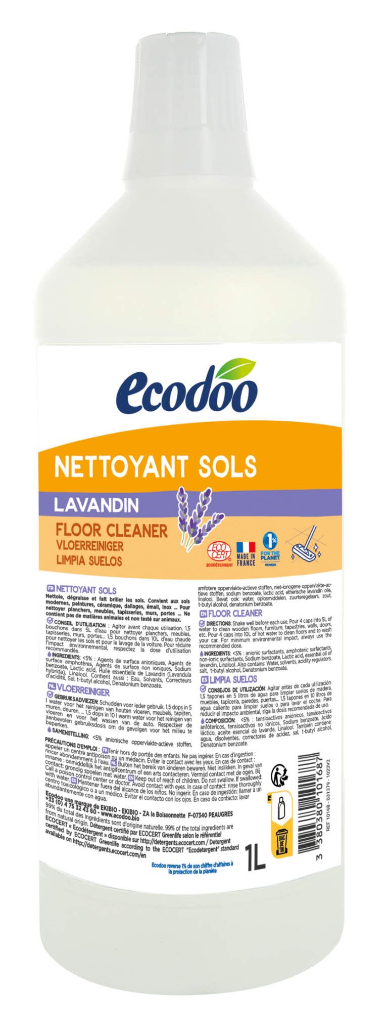 Ecodoo Vloerreiniger 1 Liter