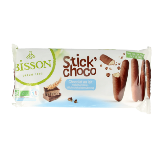 Bisson Stick Choco Milchschokolade Bio 130 Gramm