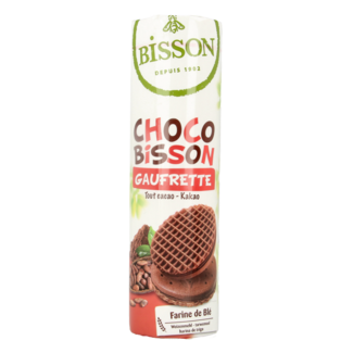 Bisson Organic chocolate waffles 240 Gram