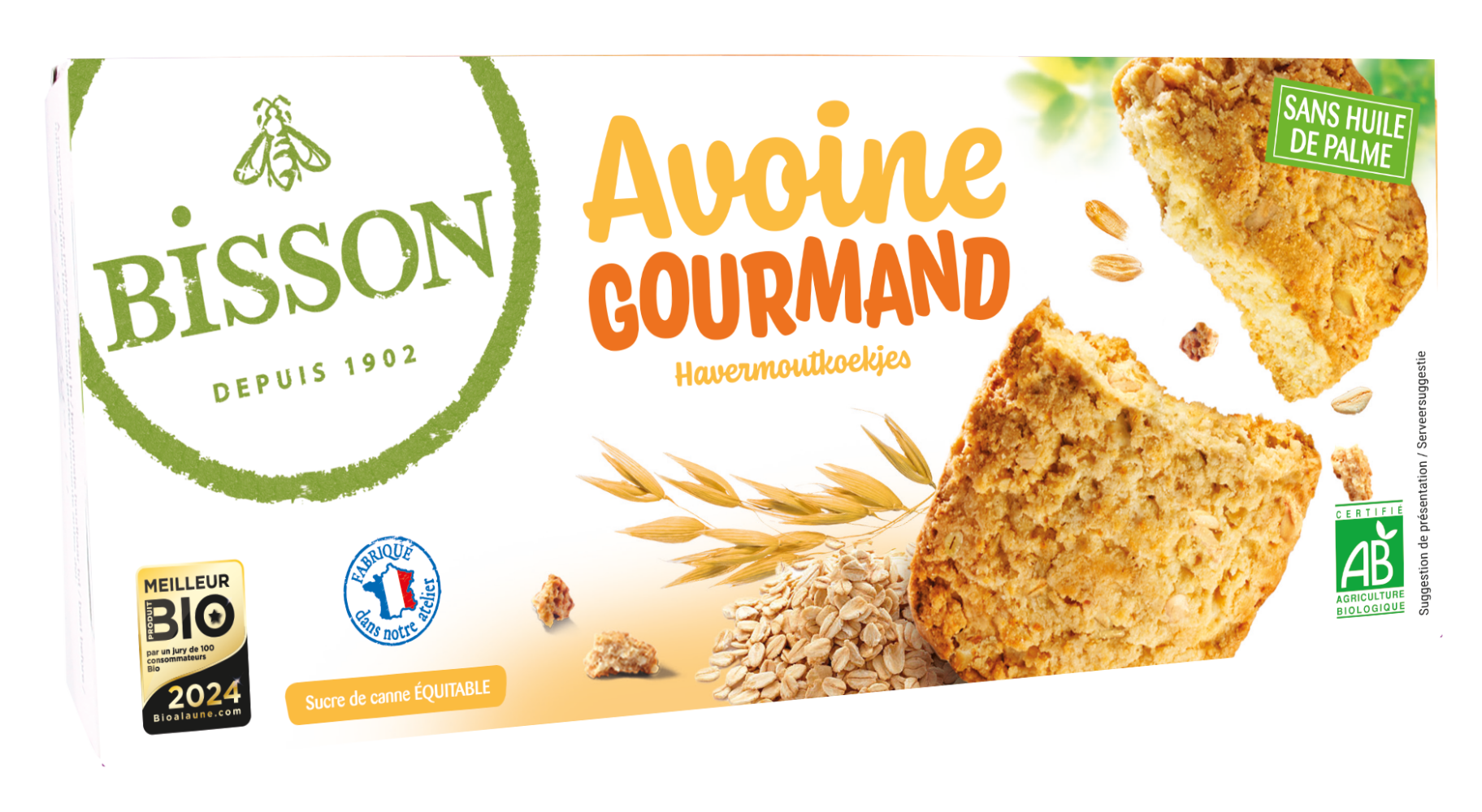 Bisson Haverkoekjes bio 133 Gram