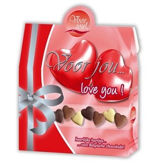 Voor Jou! Geschenkbox „Love You“ 100 Gramm