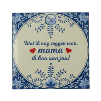 Voor Jou! Tavoletta Mamma Ti Amo 90 Grammi
