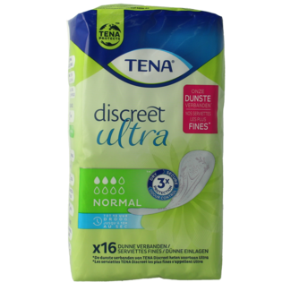 Tena Discreet Ultra Pads Normal 16 Stück