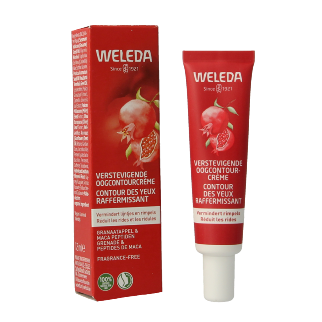 Contorno de ojos reafirmante de granada y maca 12 ml