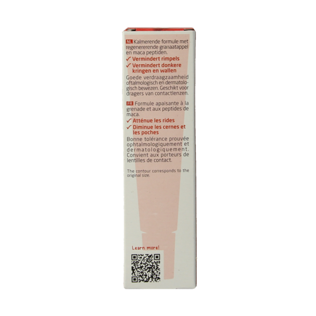 Contorno de ojos reafirmante de granada y maca 12 ml