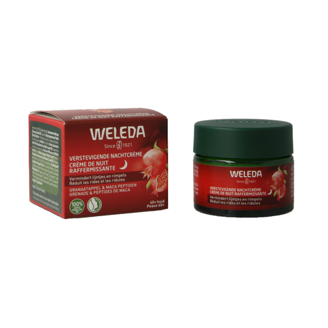 Granaatappel & maca verstevigende nachtcreme 40 Milliliter