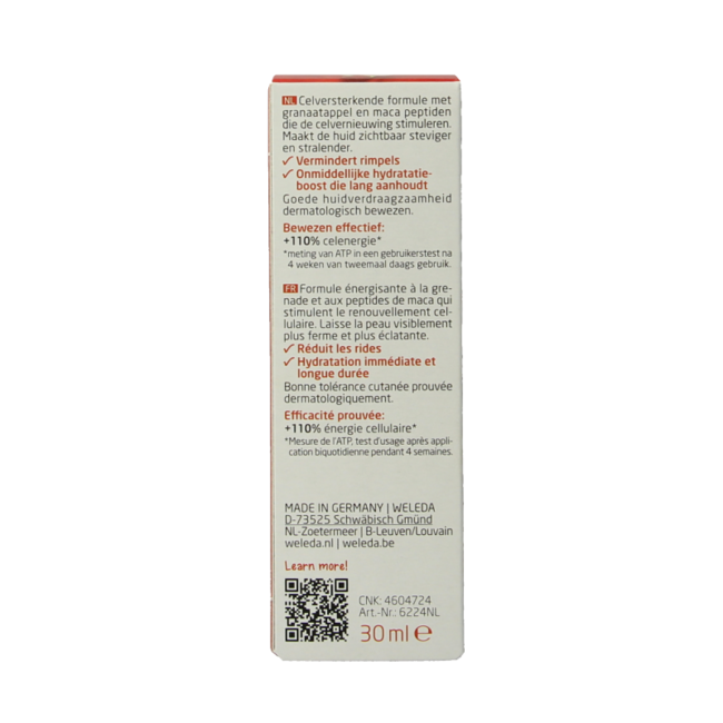 Siero rassodante Melograno & Maca 30 Millilitri