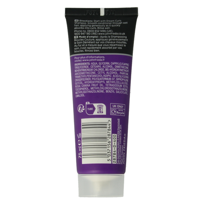 Conditioner dream curls 75 Millilitres