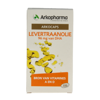 Arkocaps Cod Liver Oil 220 Capsules