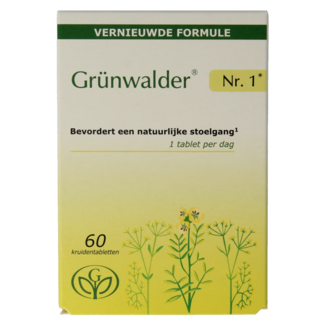 Grunwalder Grünwalder Nr. 1 Transit intestinal 60 comprimés