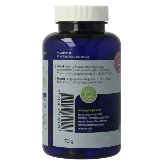 Symflora Original Pre- und Probiotika 8 Stämme 90 Vegetarische Kapseln