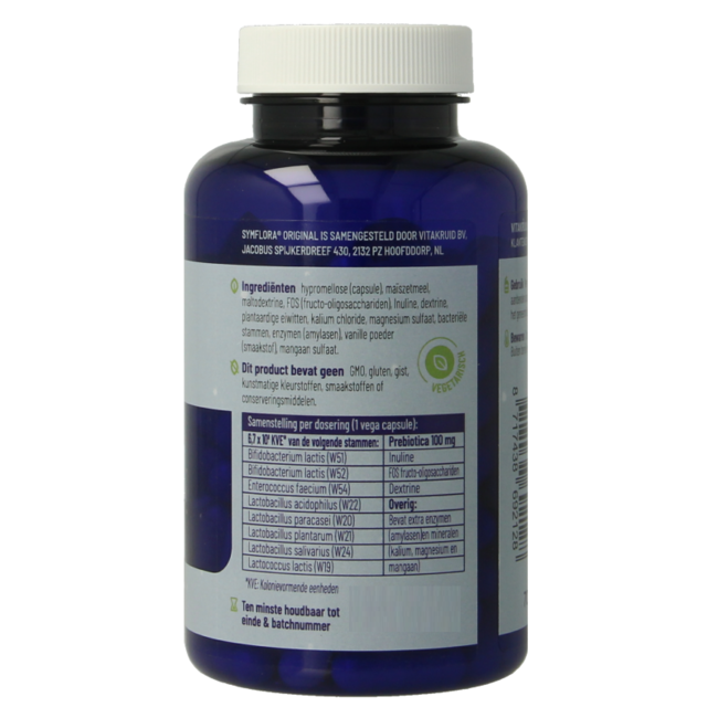 Symflora Original Pre- e Probiotici 8 ceppi 90 Capsule Vegetali