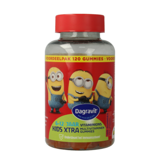 Dagravit Kids-xtra 6-12 años 120 gominolas