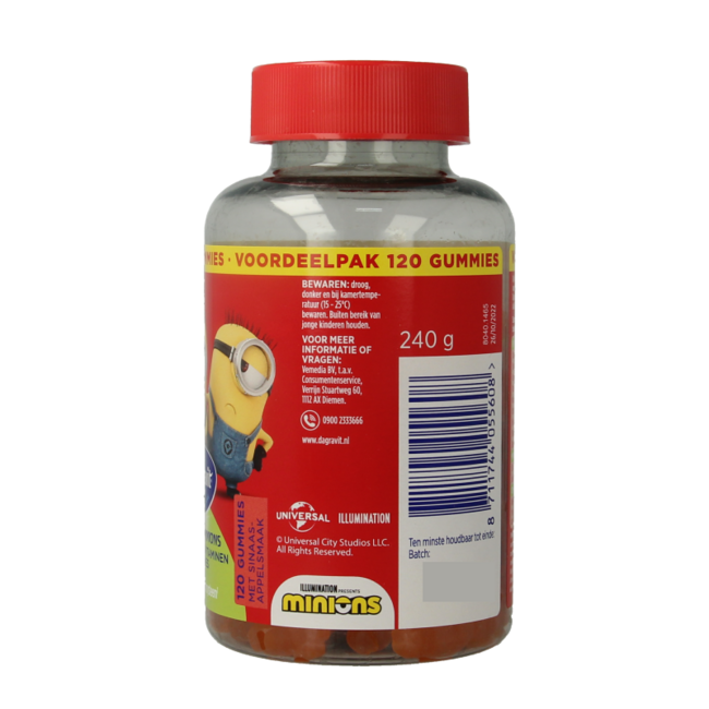 Kids-xtra 6-12 jaar 120 Gummies