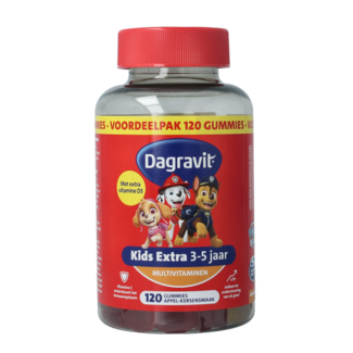 Dagravit Kids-xtra 3-5 jaar 120 Gummies