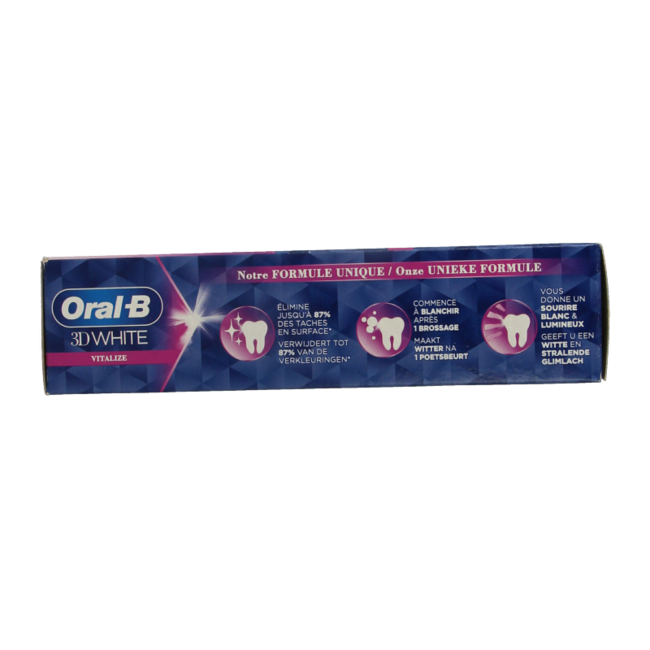 3D White Vitalize toothpaste 75 Millilitres