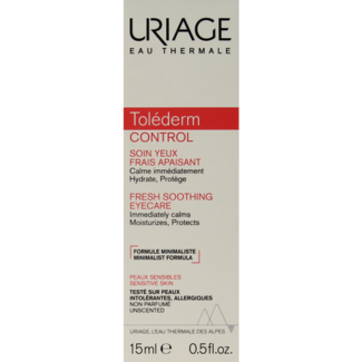 Uriage Tolederm fresh soothing eye care TP 15 Millilitres