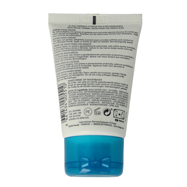 Mineral water hand cream 50 Millilitre