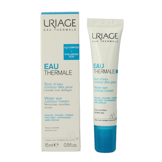 Mineral water hydrating eye contour 15 Millilitres