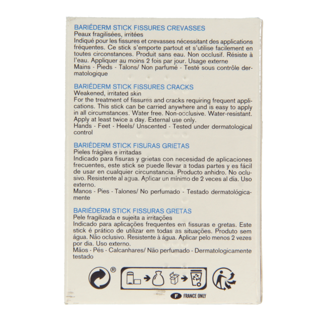 Stick Bariéderm per Fessure e Screpolature 22 Grammi