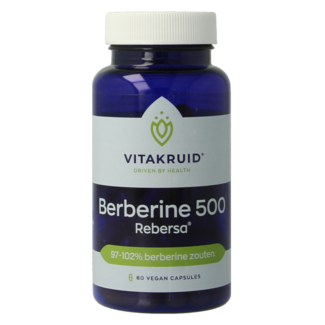 Vitakruid Berberina 500 Rebersa 97-102% Sali di Berberina 60 Capsule Vegetali
