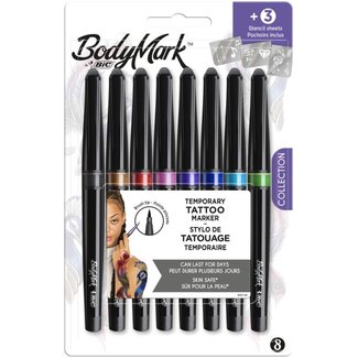 BIC Rotuladores para tatuajes 8+3 1 set