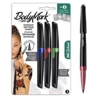BIC Tattoo Marker alt 3+2, 1 Set