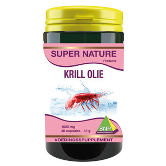 SNP Aceite de Krill 1000mg, una al día, 30 Cápsulas