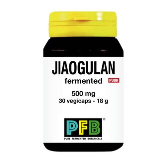 SNP Jiaogulan fermentiert 500 mg pur 30 vegetarische Kapseln