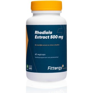Fittergy Rhodiola 500mg 60 Capsules
