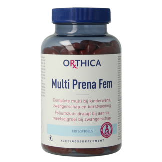 Orthica Multi prena fem 120 Softgels