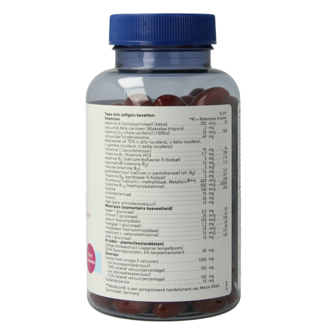 Multi 65+ 120 capsules molles