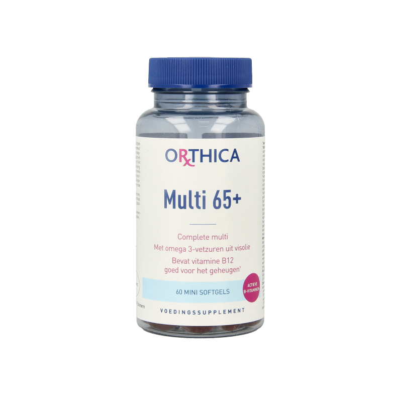 Orthica Multi 65+ | Multivitaminico Completo con Omega 3