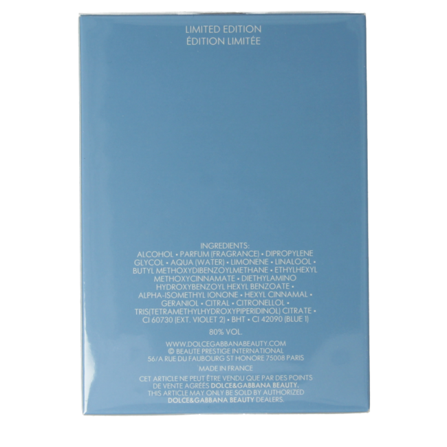 Light Blue Love Is Love Men Eau de Toilette 75ml