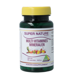 SNP Multi vitamines mineralen 60 Capsules