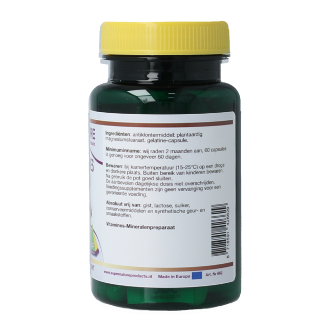 Multi vitamines minéraux 60 gélules